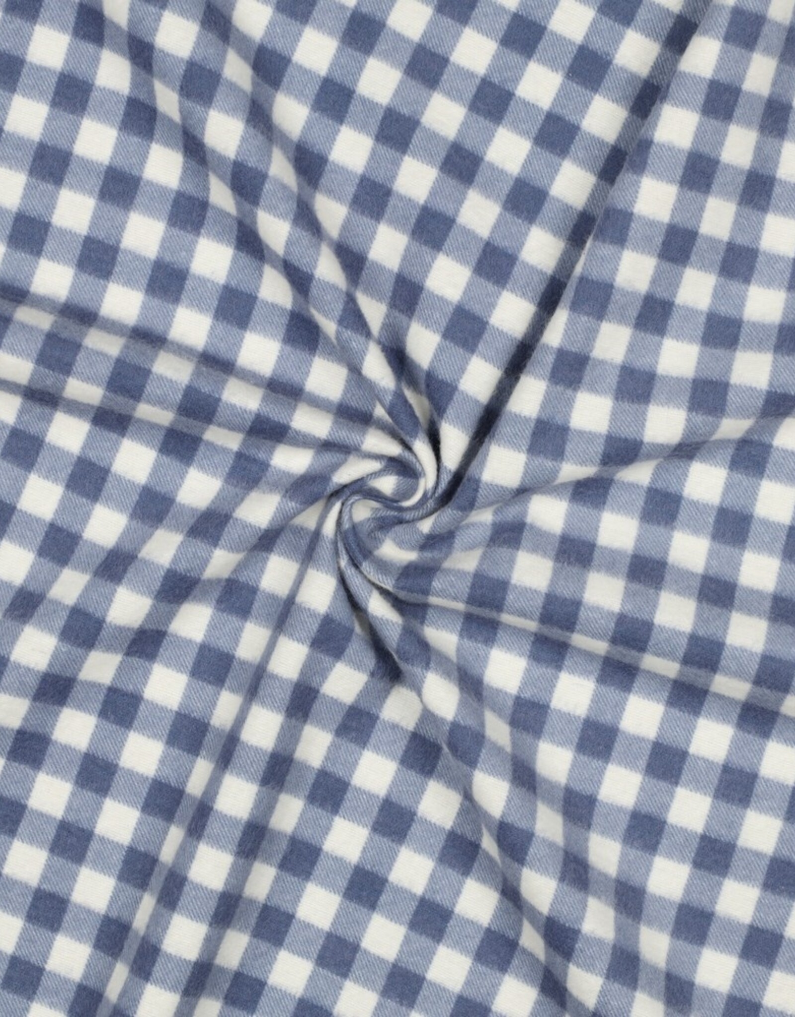 Flanel Katoen - Vichy - Blue