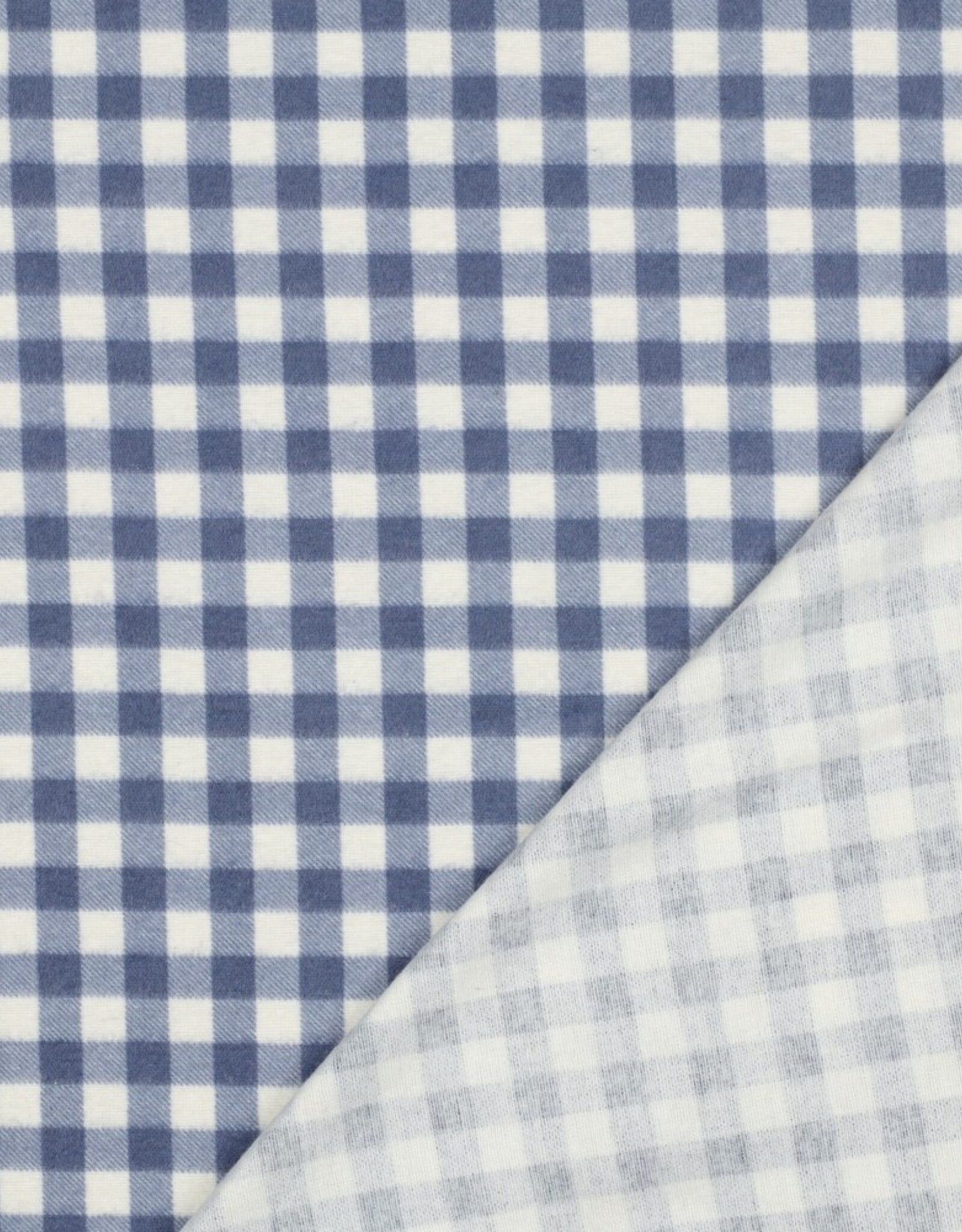 Flanel Katoen - Vichy - Blue