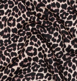 Viscose Satijn - Animal skin