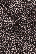 Viscose Satijn - Animal skin