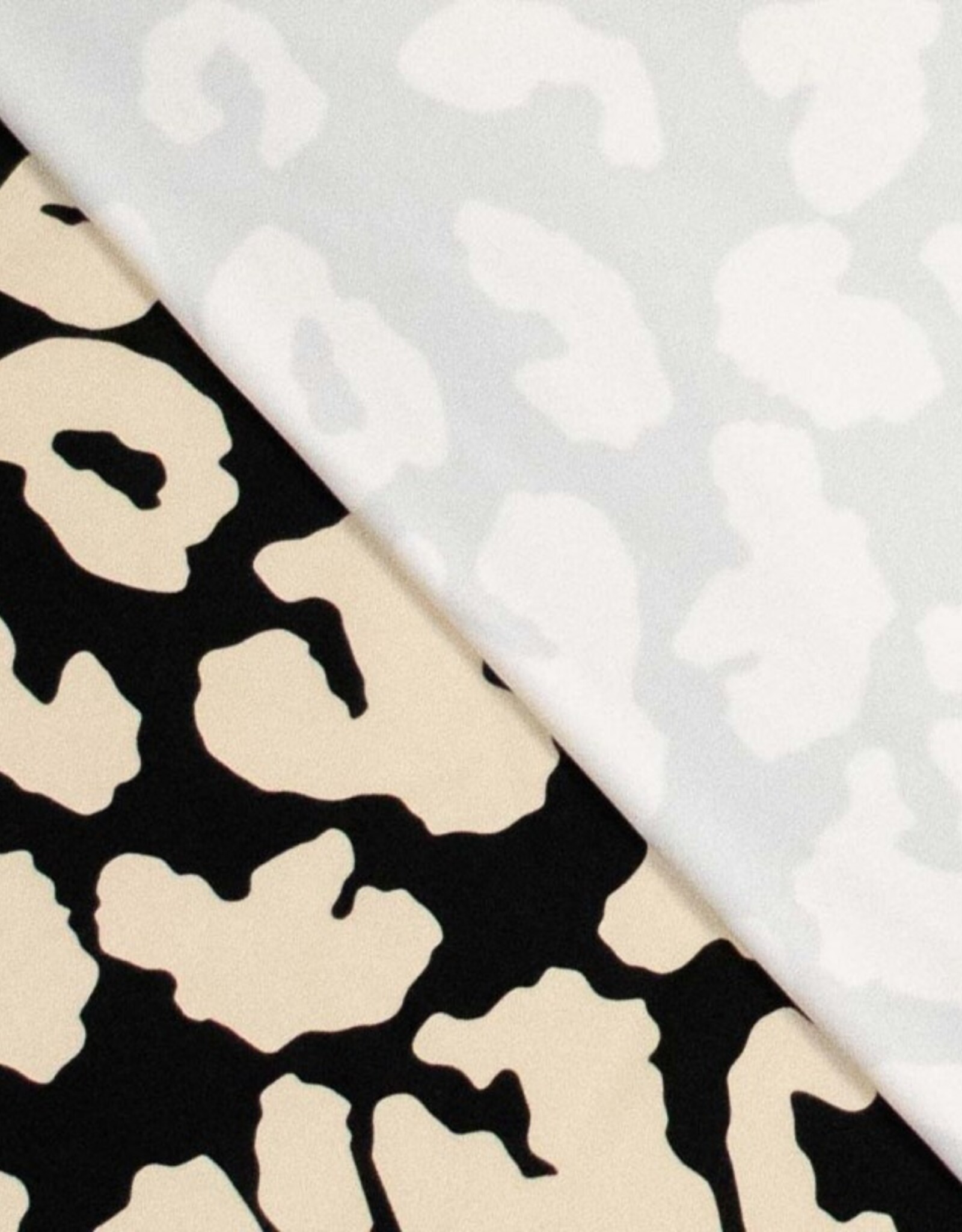 Fibre Mood Sports Lycra - Spots Black