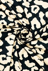 Fibre Mood Sports Lycra - Spots Black