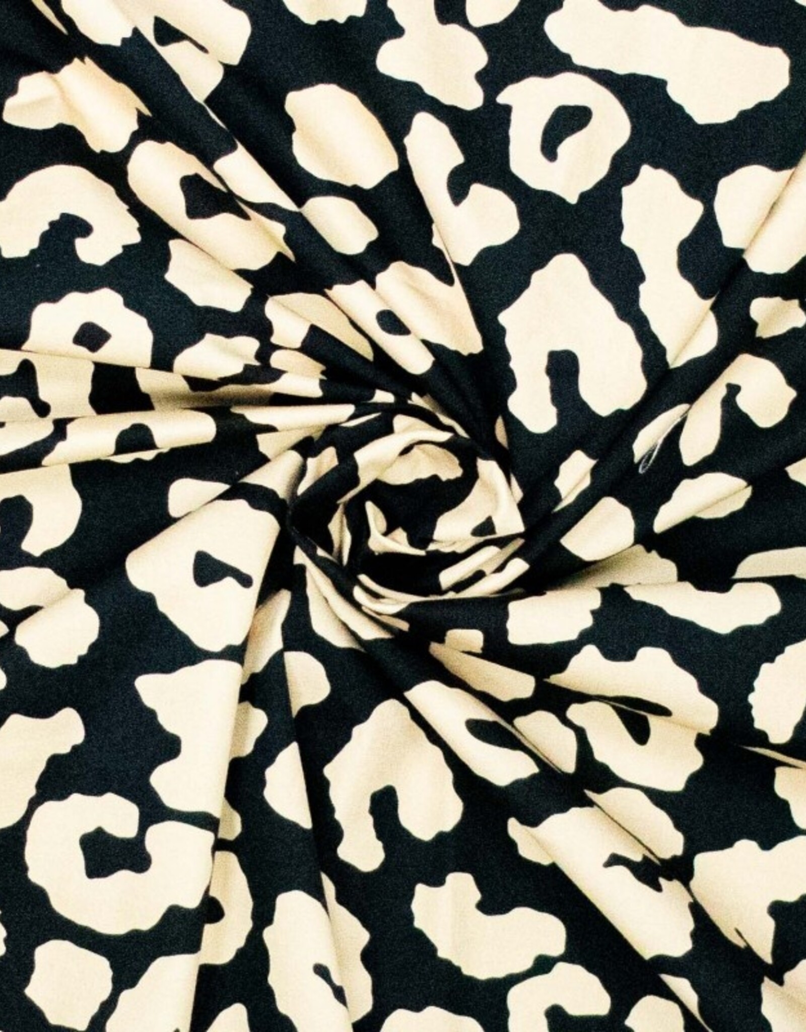 Fibre Mood Sports Lycra - Spots Black