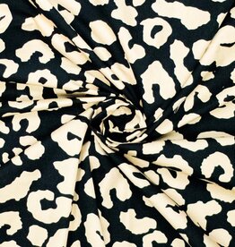 Fibre Mood Sports Lycra - Spots Black