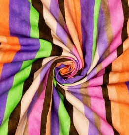 Viscose - Happy Stripes