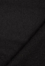 Mantelstof Wol - Zwart