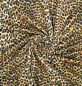 Canvas twill katoen - Panter Spots