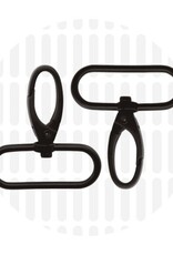 Musketon - Mat Zwart -2 stuks