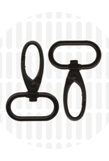 Musketon - Mat Zwart -2 stuks