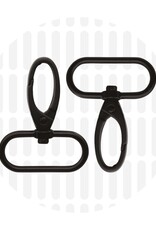 Musketon - Mat Zwart -2 stuks