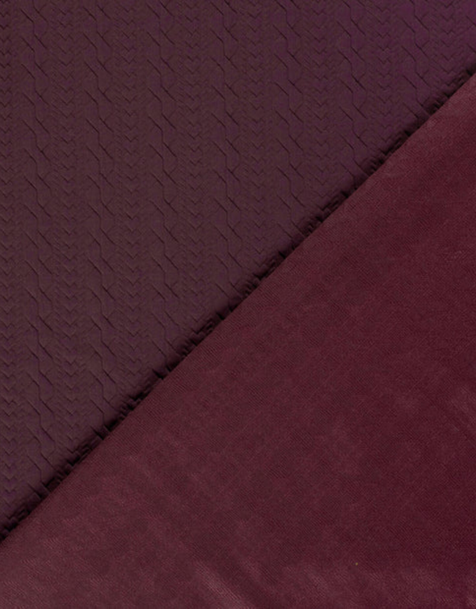 Kabel Knit - Aubergine