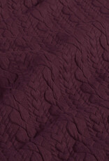 Kabel Knit - Aubergine