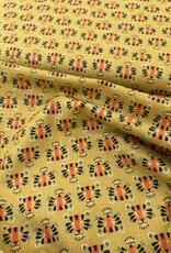 Katoen Poplin - Lion - Oker