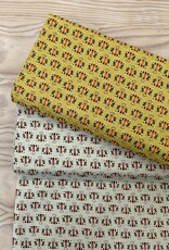 Katoen Poplin - Lion - Oker