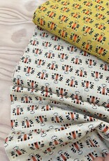 Katoen Poplin - Lion - Oker