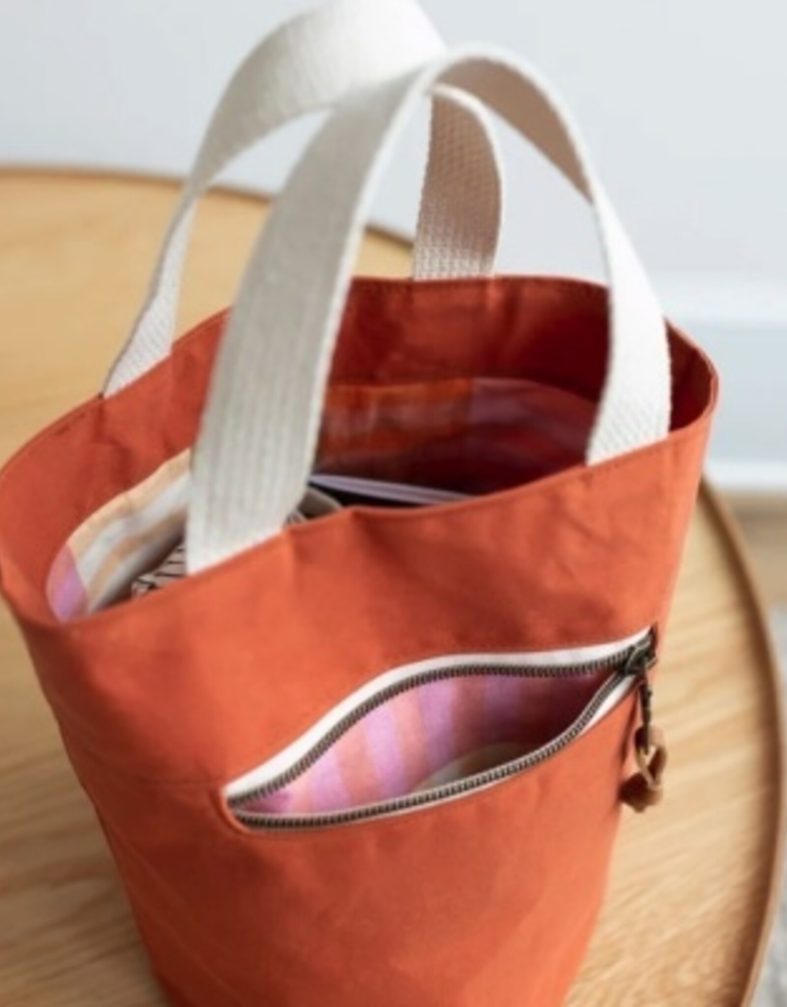 Noodlehead Patroon - Quarry Tote en zipperbag