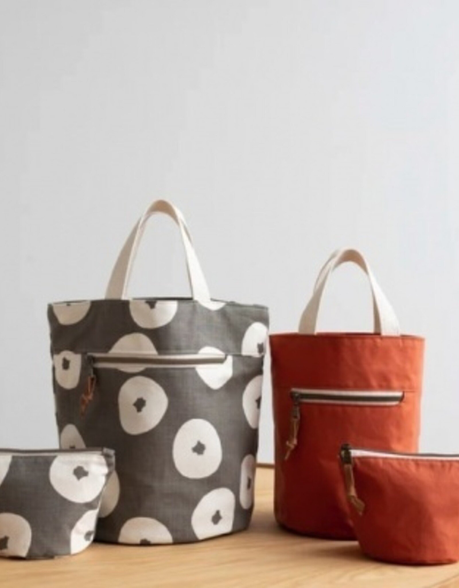 Noodlehead Patroon - Quarry Tote en zipperbag