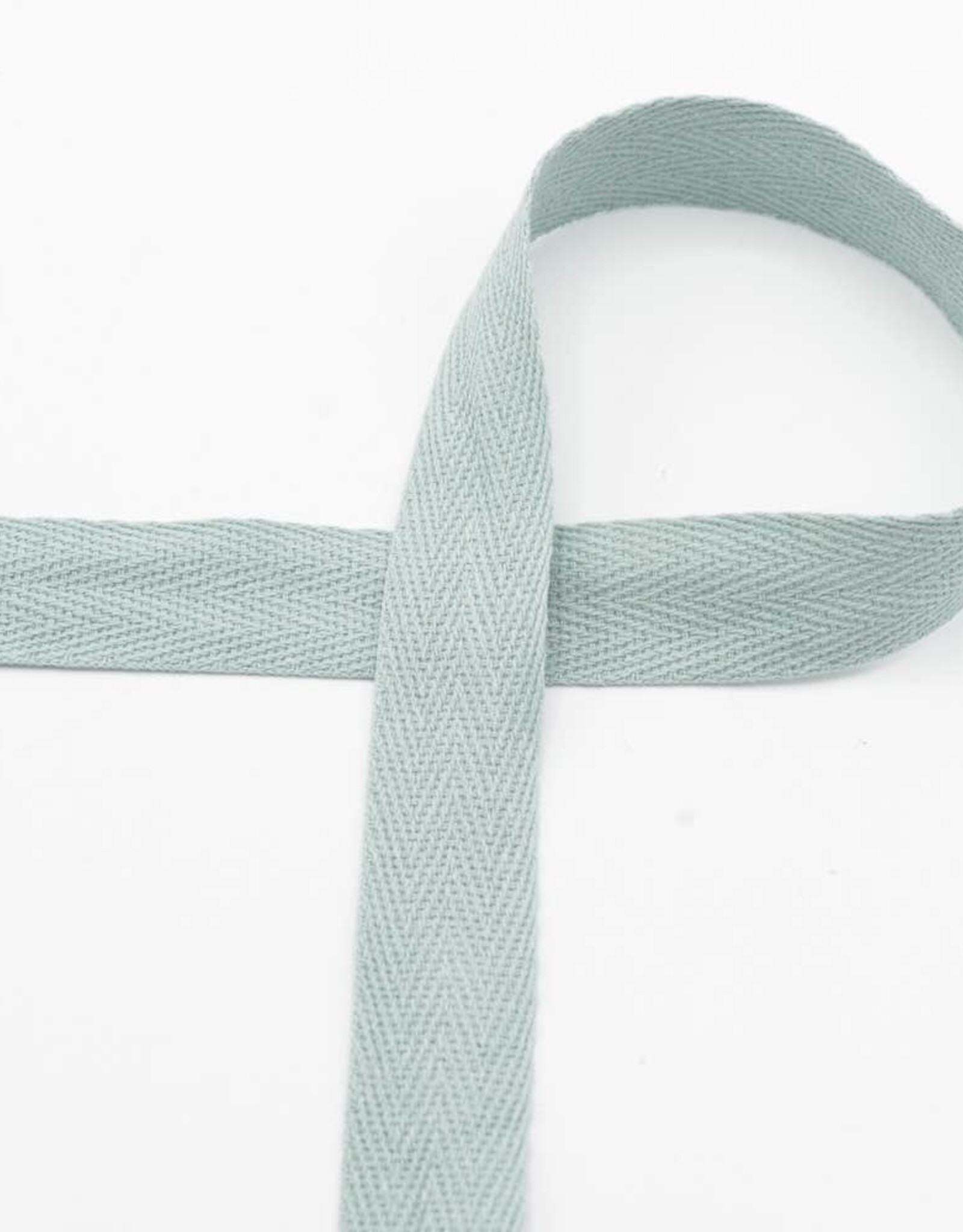 Keperband katoen - 20mm - Mint
