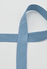 Keperband katoen - 20mm - Jeans