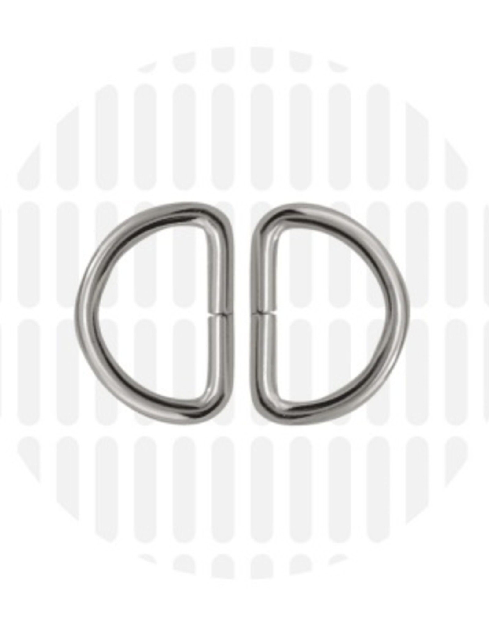 D-Ring - 20mm - Nikkel
