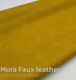 Mora Kunstleer - Oker Geel