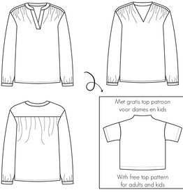 Bel'etoile Lucia blouse voor dames & tieners