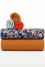 See You at Six Ecovero Viscose Rayon Satin - Flower Joy