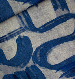 See You at Six Linen Viscose Blend - Drifting Course