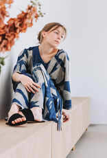See You at Six Linen Viscose Blend - Drifting Course