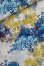 See You at Six Linen Viscose Blend - Dreamy Forest