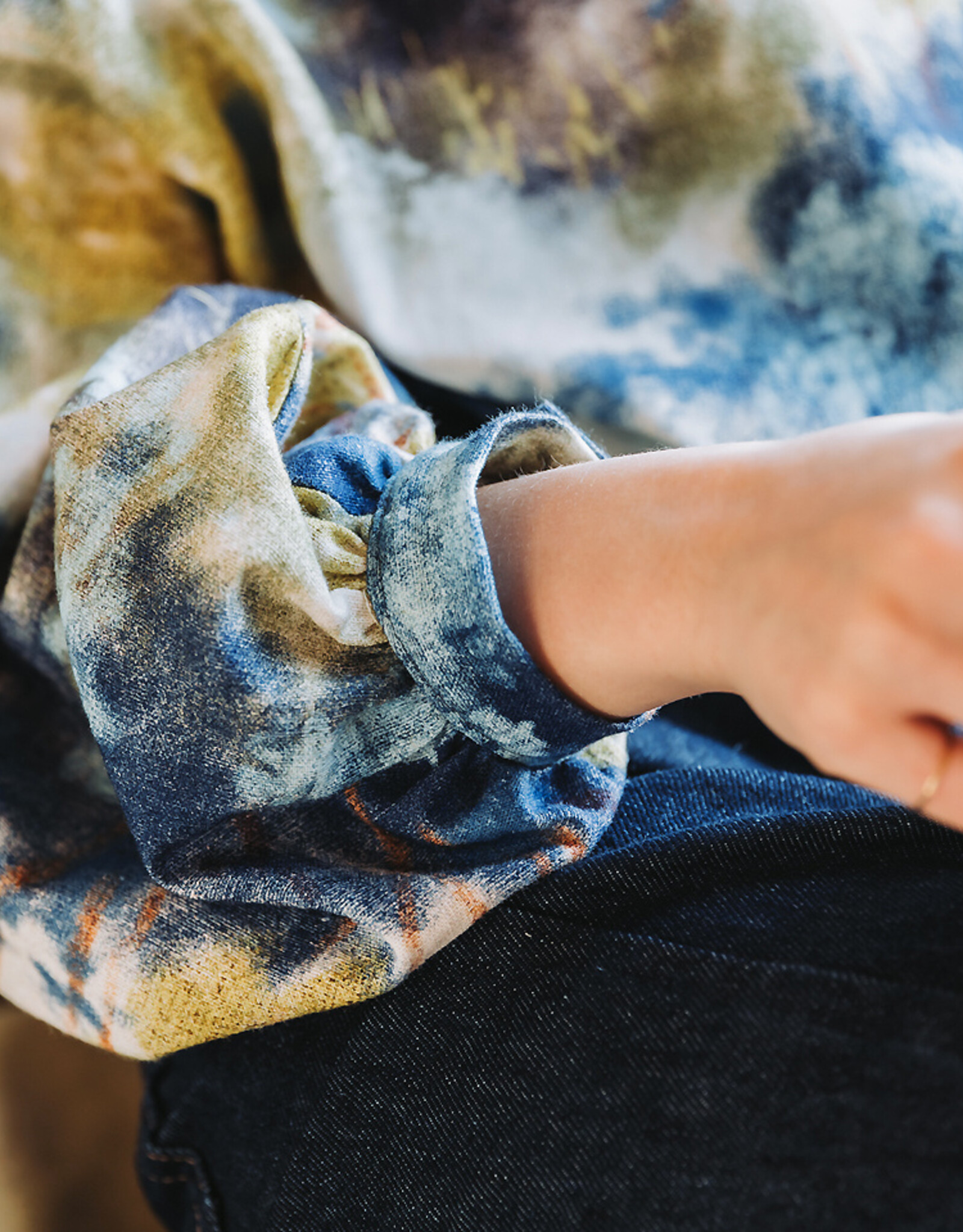 See You at Six Linen Viscose Blend - Dreamy Forest