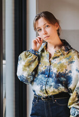 See You at Six Linen Viscose Blend - Dreamy Forest