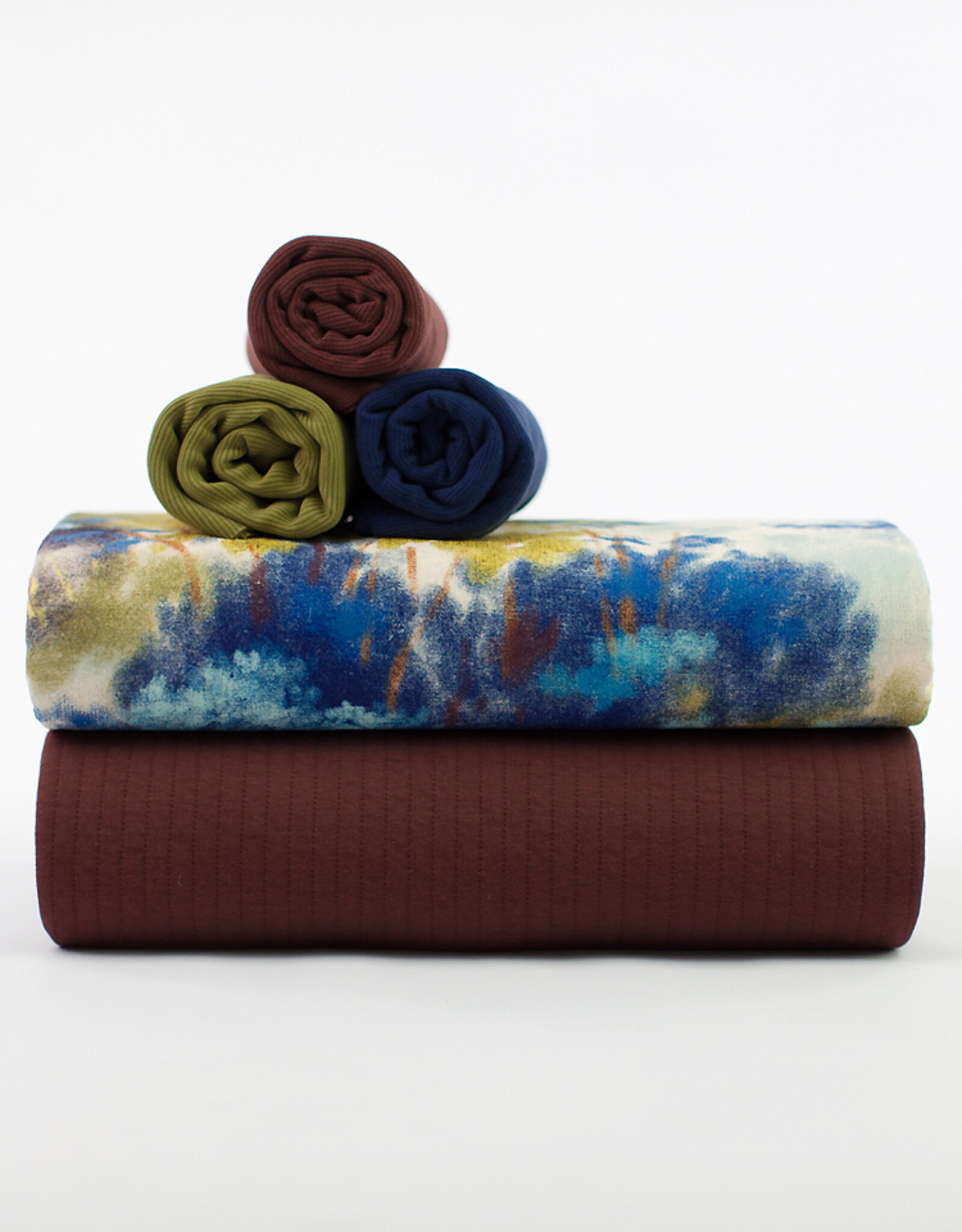 See You at Six Linen Viscose Blend - Dreamy Forest