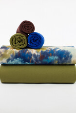 See You at Six Linen Viscose Blend - Dreamy Forest