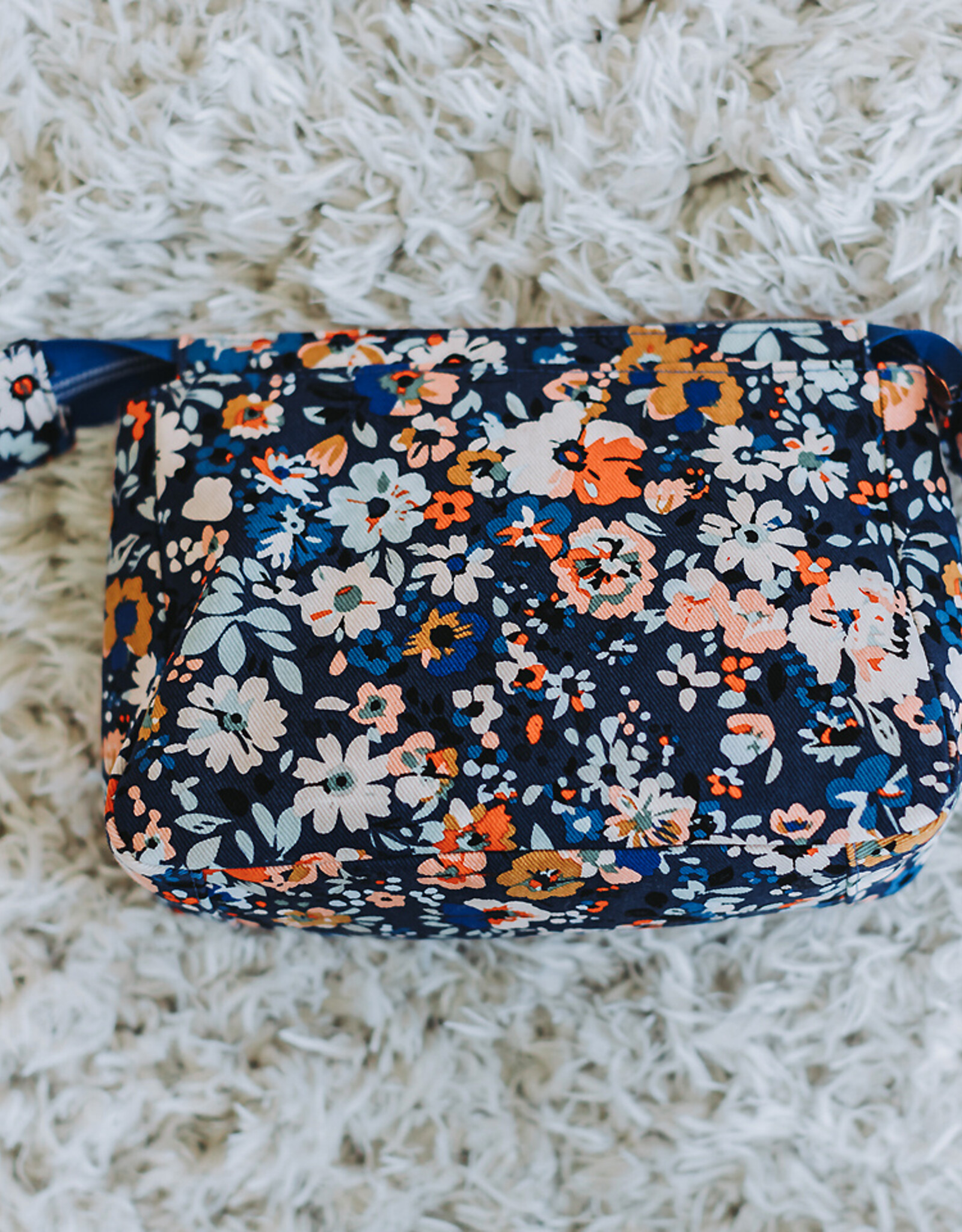 See You at Six Canvas Gabardine - Flower Joy