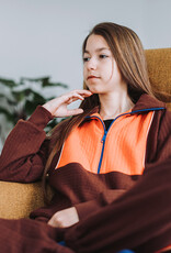See You at Six Matelassé Tricot - Rum Rozijn Bruin
