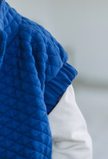 See You at Six Matelassé Piqué Tricot - Surf The Web - Blauw