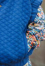 See You at Six Matelassé Piqué Tricot - Surf The Web - Blauw