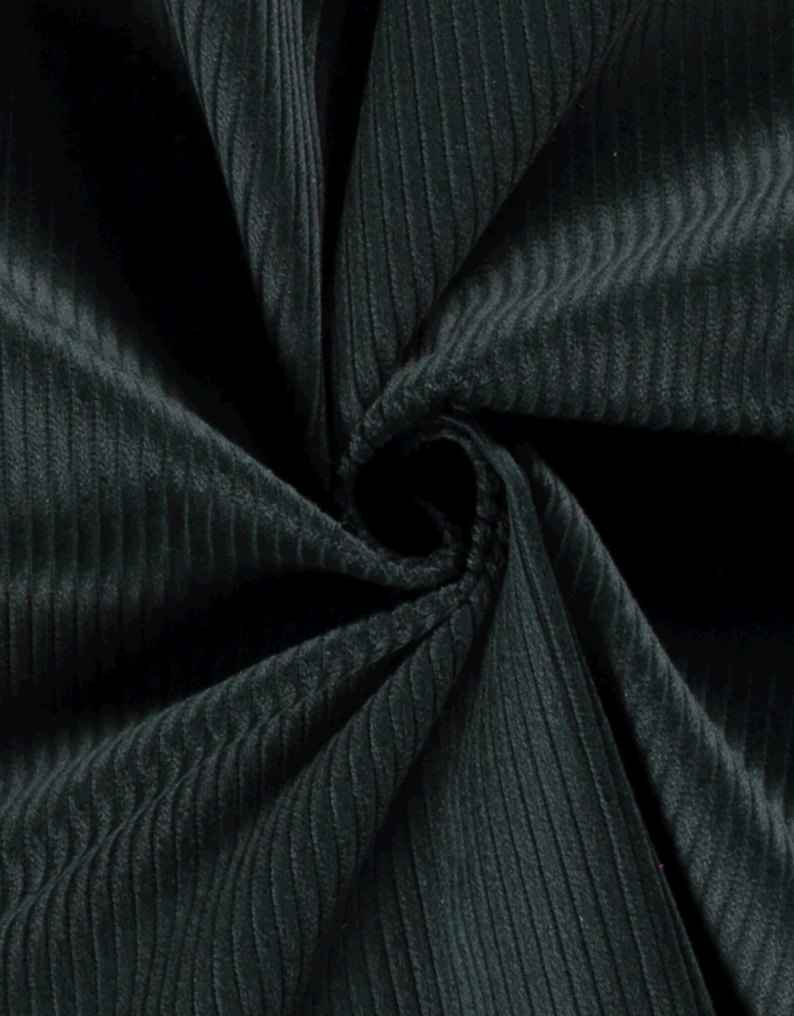 Corduroy - Brede Rib - Donker Groen