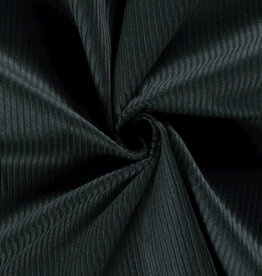 Corduroy - Brede Rib - Donker Groen