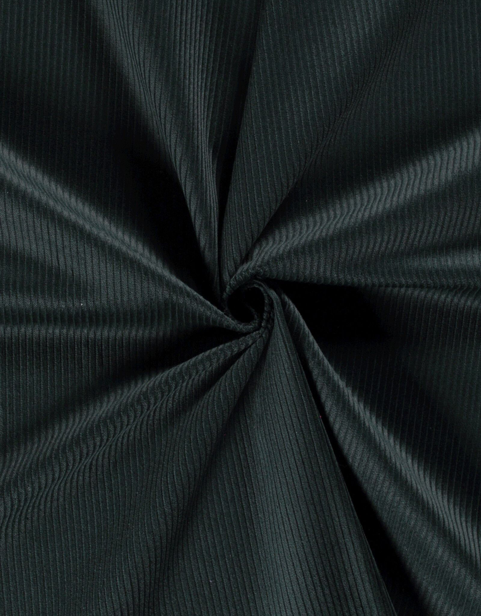 Corduroy - Brede Rib - Donker Groen