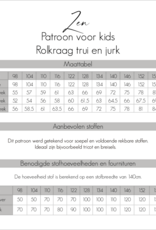 Bel'etoile Patroon - Zen rolkraag top en jurk