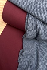 Seersucker - Fijne Vichy - Blauw