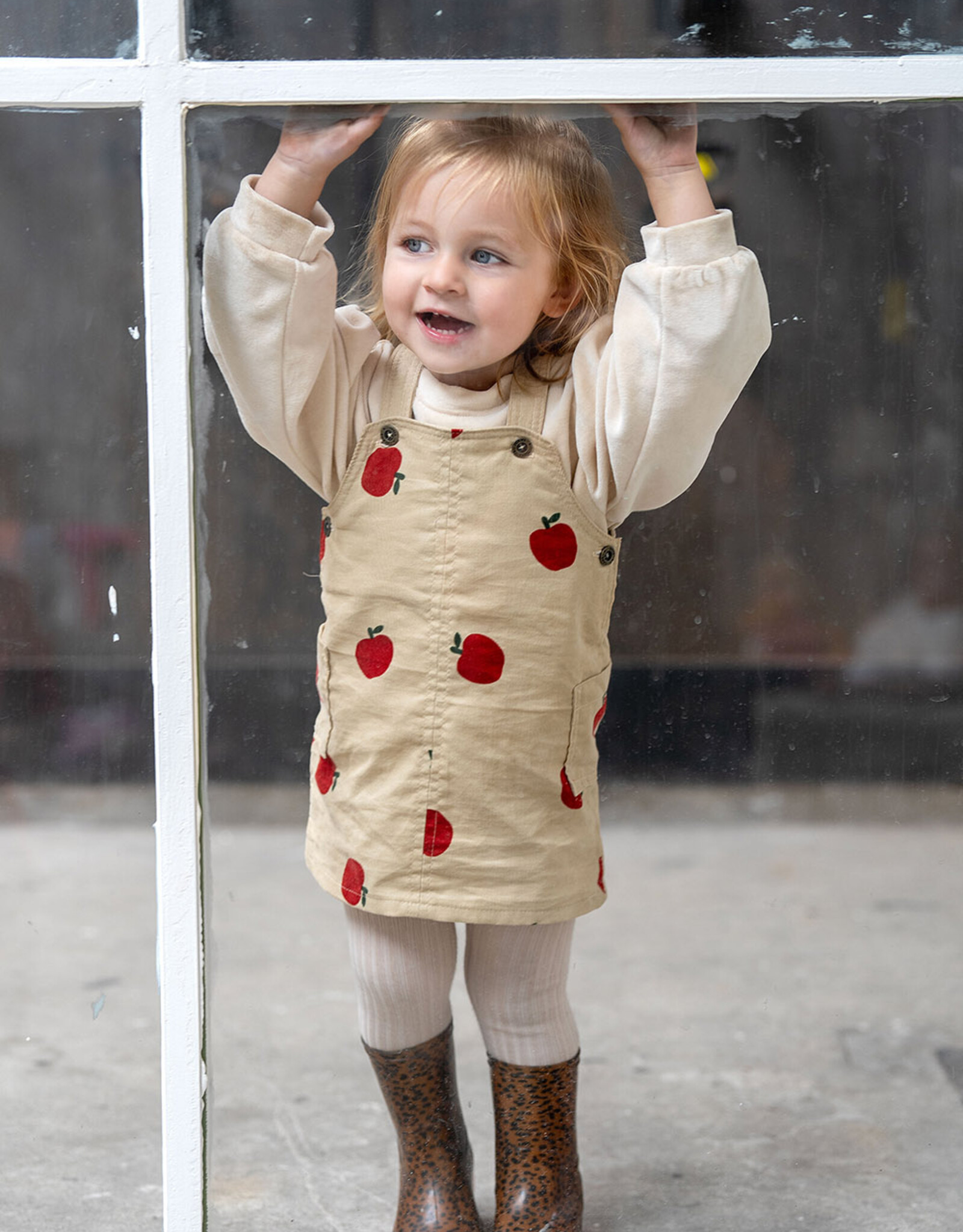 Baby rib Corduroy - Appels