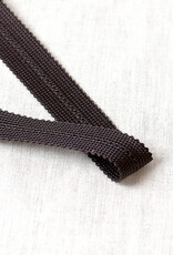 Fijne Tres biais band - Dark Brown