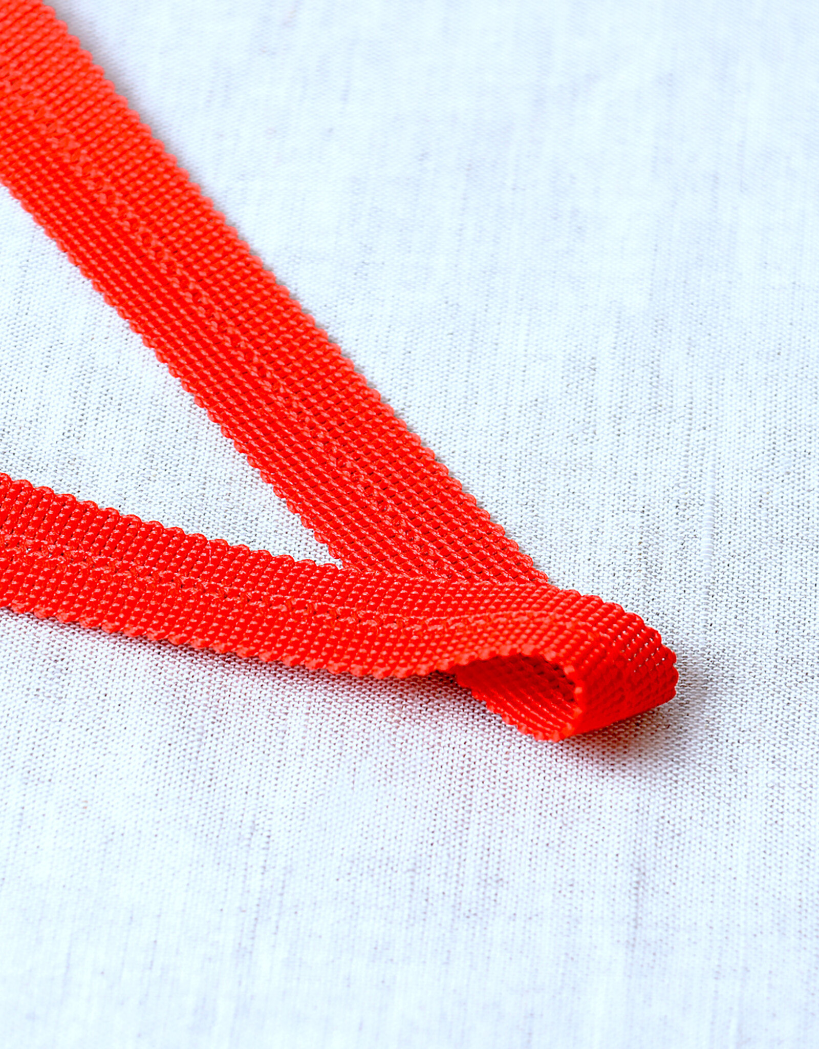 Fijne Tres biais band - Rood