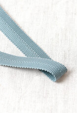 Fijne Tres biais band - Licht Jeansblauw