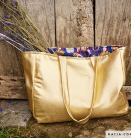 Soepel Kunstleer - Gold