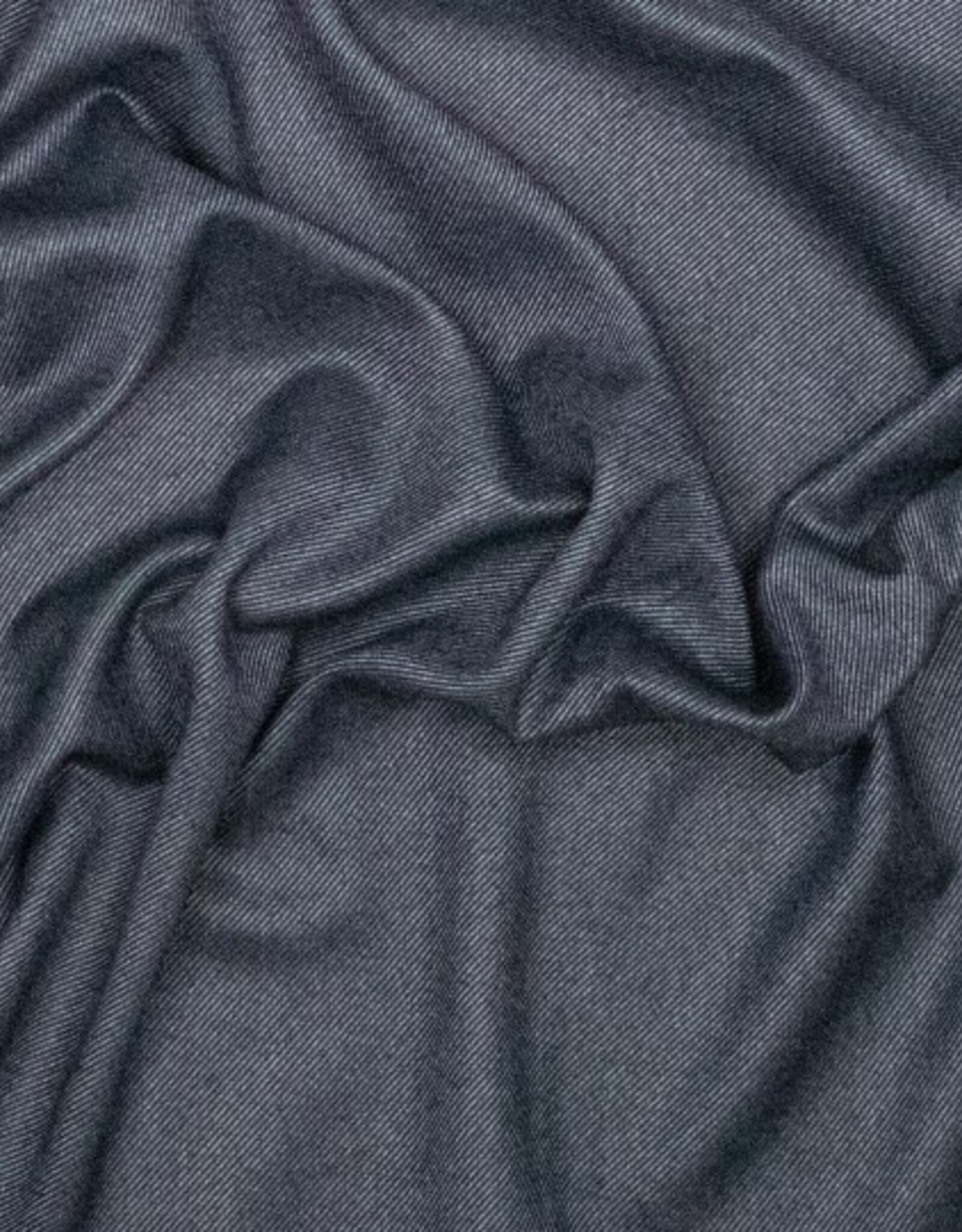 Geweven Bamboo Twill - Blue