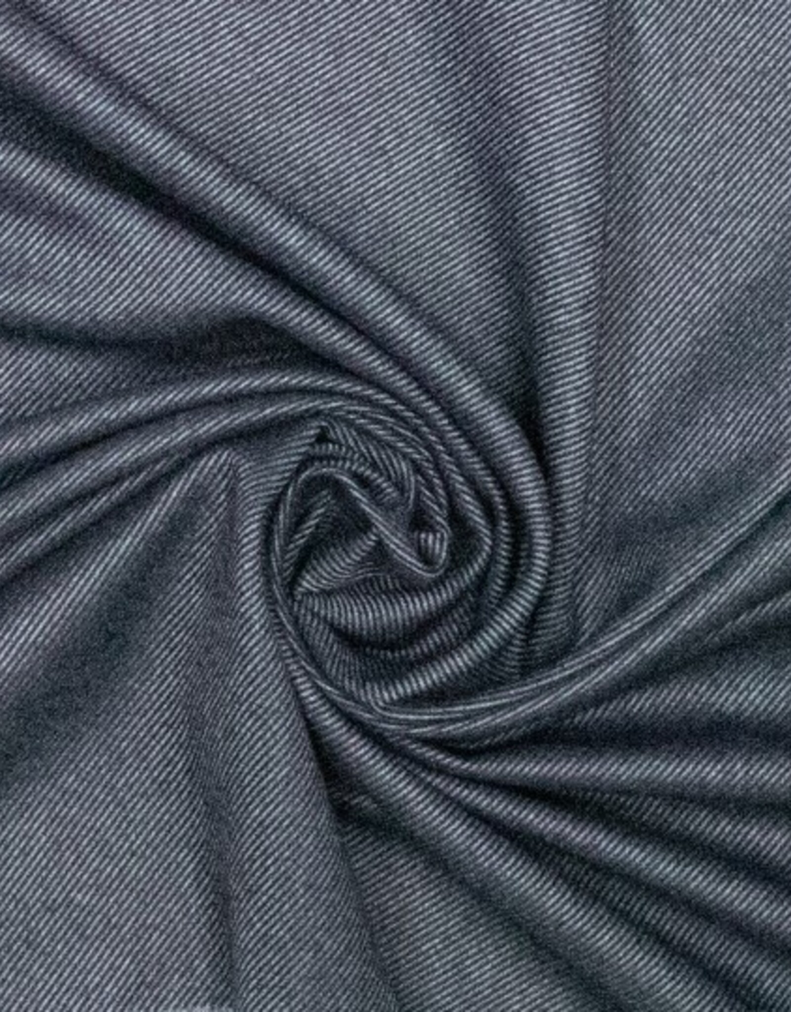 Geweven Bamboo Twill - Blue